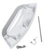 Washing Machine Door Handle & Spring Kit White For Hotpoint