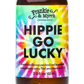 Hippie Go Lucky - Patchouli & Grapefruit Oil Perfume/Cologne | Earthy, Musky Freshwater Aromatherapy Spray for Relaxing Stimulation and Energy | Room, Linen and Body Mist