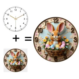 Large 12 Inch Glass Wall Clock that is Both a Functional Tool and a Decor Itemsheet size: 12 in, color: White