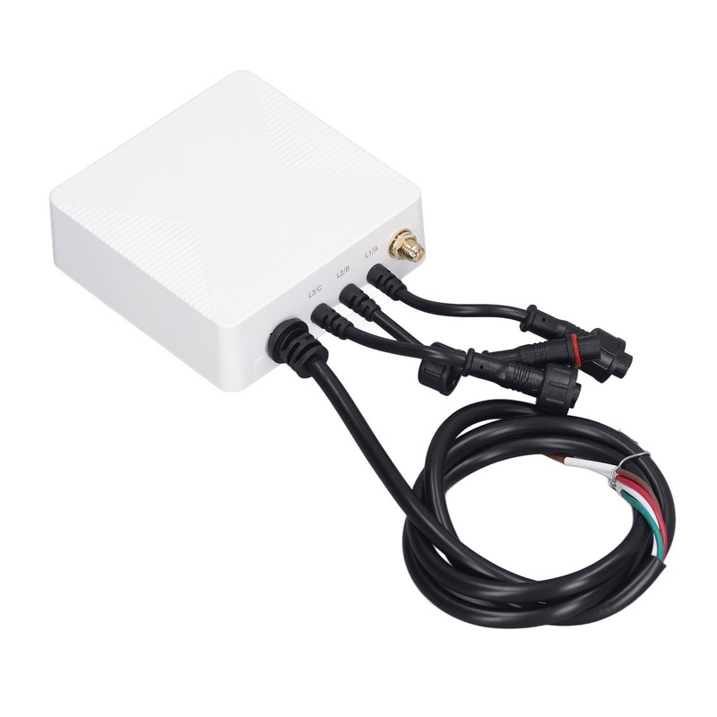 WIFI 3 Phase Smart Electricity Meter with 3x750A Circuit Water