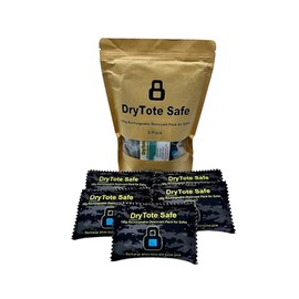 100g Rechargeable Desiccant Pack of 5 - Moisture Absorbing Bag - Desiccant Dehumidifier for Safes