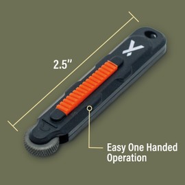 Bear Grylls Micro Sparker Fire Starter 2 Pack - Easy to Use, One Handed, Ultralight, Rubber Grip, Compact