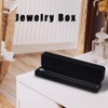 HooAMI Rectangle Velvet Necklace Bracelet Jewelry Gift Box Display Case