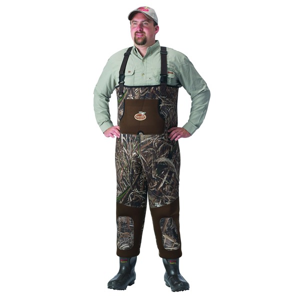 Waterfowl Wading Systems Max-5 Neoprene Bootfoot Wader, 10 Stout