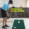 Golf Hitting Mat, 12x8 Golf Mat Artificial Turf Golf Mat