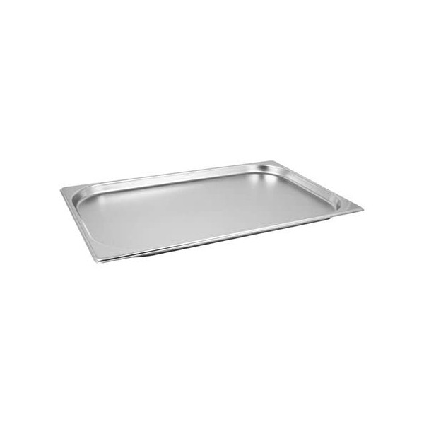 Acense Stainless Steel 1/1 Gastronorm Height- 2cm Capacity-2.5 Litre -