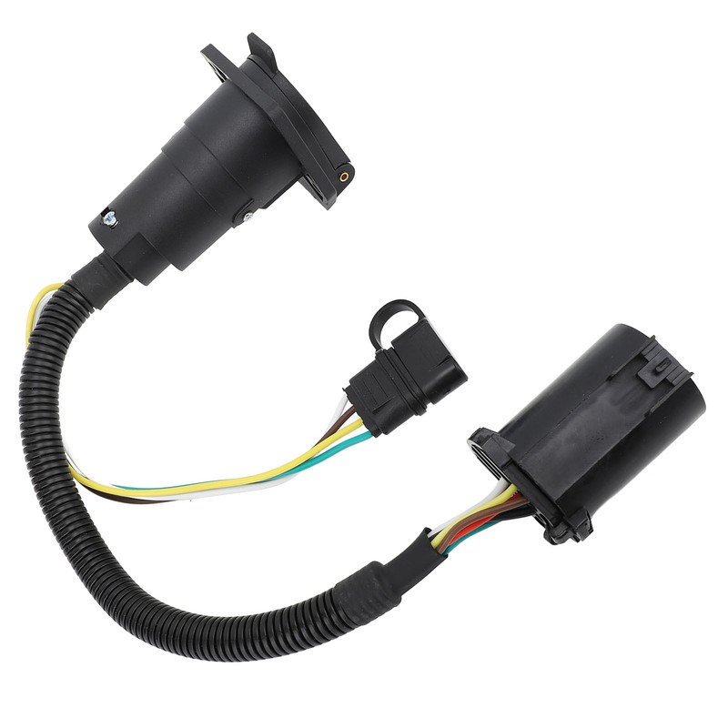 6‑24V 7 Pin to 7 and 4 Pin Trailer Adapter
