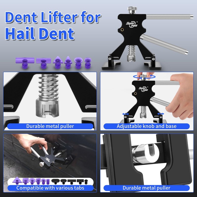 Super PDR Car Dent Repair Kit – Paintless Dent Puller
