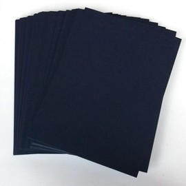 Stella Crafts A4 Navy Blue Card Stock x 10 Sheets, 240gsm (297mm x 210mm)