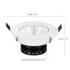 COB Aluminium LED Ceiling Light Recessed Downlight Indoor Decoration Lamp