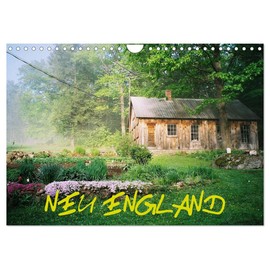New England (Wall Calendar 2026 DIN A4 Landscape), CALVENDO Monthly Calendar: The North East of the USA with its Old World Charm (CALVENDO Places)