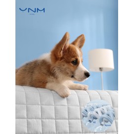 YnM Exclusive Kids Cooling Weighted Blanket, Nylon/PE Fabric, Smallest Compartments with Glass Beads, Bed Blanket for One Person of 40lbs, Ideal for Twin Bed (36x48 Inches, 5 Pounds, Light Grey Quill)