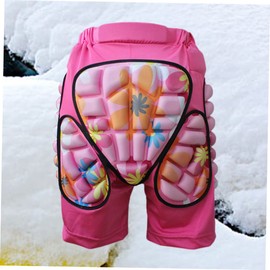 WHAMVOX Lightweight Protective Hip Pants for Boys and Girls Snow Sports Protective Shorts Eva Size Xs