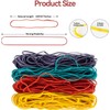 Long Rubber Bands, BLUE, 7” Inches x 1/8” Inch, Trash