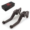 FXCNC CNC Aluminum Short Adjustable Brake Clutch Levers Compatible with