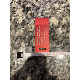 Unbranded Aluminum Metal Engraved Personal Luggage Sports Golf BackPack tag eng both sides