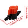 FINBe 1/4" Drip Irrigation Valve Drip Irrigation Cut-Off Switch Valve