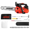 12 Inch Gas Chainsaw, 25.4CC 2-Stroke Top Handle Gas Powered