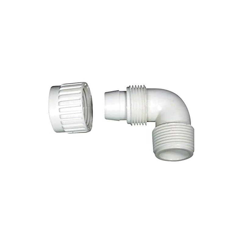 Flair-It Sales 16803 Plastic Male Elbow, 0.5' Size
