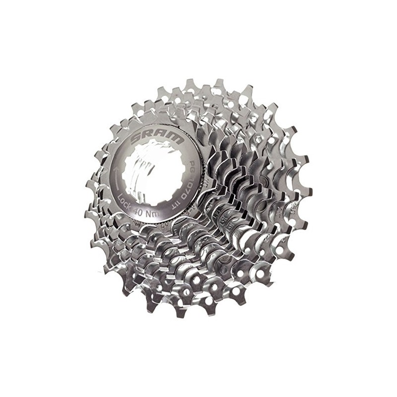 SRAM PG1070 10 Speed Cassette, Silver, 11-23