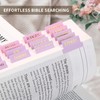 Bible Tabs for Women & Men, Laminated Bible Tabs for