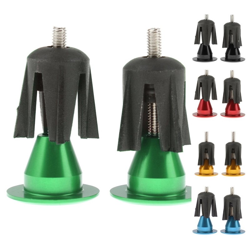 [Unbranded item] Aluminum Automobile Handle Bar Grip Cap End Plug