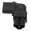IEC320 C6 to C13 Power Adapter 90 Degree 2.5A‑10A 250V
