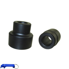 TC-Motor Billet Aluminum Wheel Spacers for CRF110 2013-2023 Dirt Pit Bike CRF 110 (Black)
