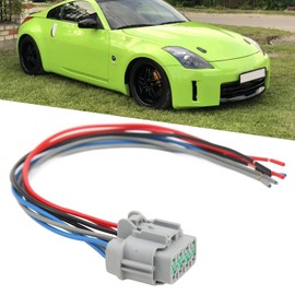 Headlight Connector Harness, 8 Pin Headlight Connector Pigtail 26010 CF40B Stable Flexible Suitable for 350Z Headlight