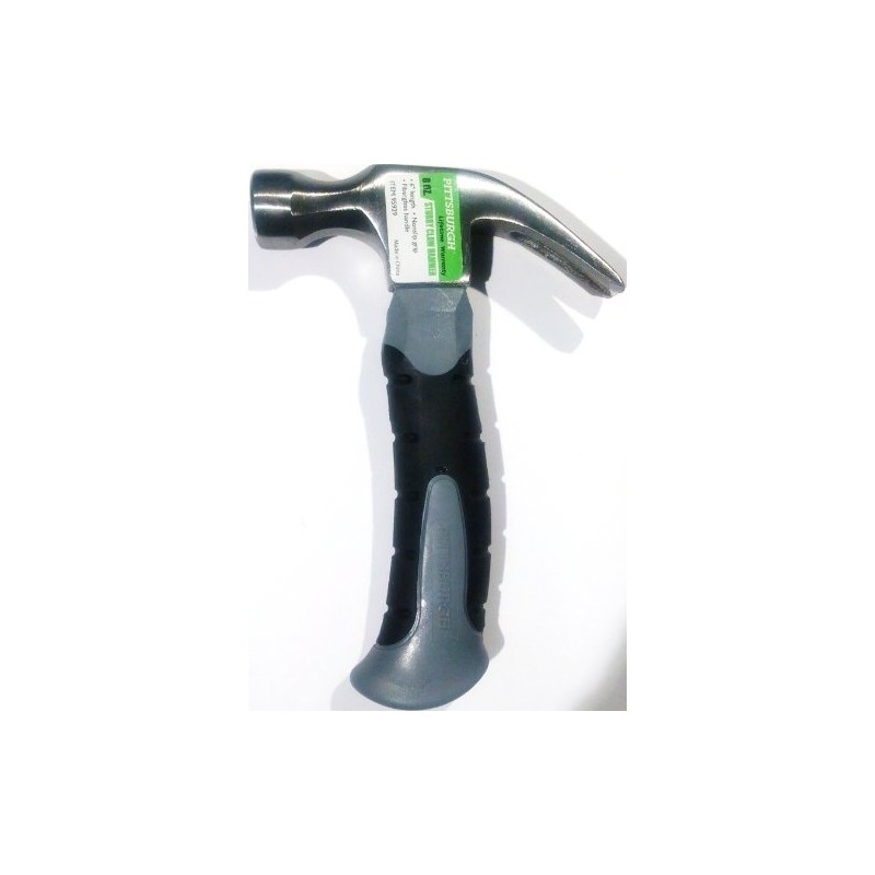 Pittsburgh 95929 Hammer, Stubby Claw, 8 oz