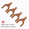 Speaker Wire Terminal Crimp Y Plug Fork Spade Plug Stud