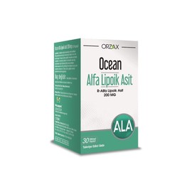 Ocean Orzax Alfa Lipoik Asit 200 Mg 30 Kapsül 74252