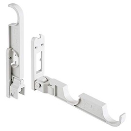 室内物干金物（横付型）　新協和　SK-DC-3　1セット2本組。使用しない時は、物干アームを本体に収納、目立たずスマート。