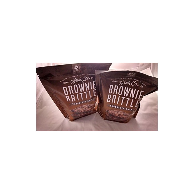 Sheila G's Original Chocolate Chip Brownie Brittle 16 oz (SUPER