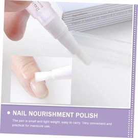 Totority 10pcs Nail Care Pens Nourishing Cuticle Oil for Healthy Nails Moisturizing Softener for Home Random Style