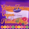 Sweetzo Sunkist Fruit Gems, Fruity Pectin Flavored Chewy Candies, Orange,
