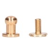 200 Sets Chicago Screws Round Head Rivets 8x6mm DIY Round