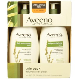 Aveeno Daily Moisturizing Lotion, 20 Oz, 2 Pack