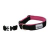 Cosydogs Quick Release Fleece Dog Collar in Red