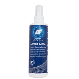 AF SCS250 Bildschirmreinigungsspray Reinigung von Bildschirmen, Sprühflasche alkoholfreies Smartphones Tablets Laptops Touchscreen Smartwatch TV 4K