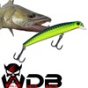 Angel-Berger Wild Devil Baits Zander Wobbler Artificial Bait Flat Runner