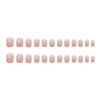 24PCS Beautiful Nice Medium Length False Nail Party Nails Simple