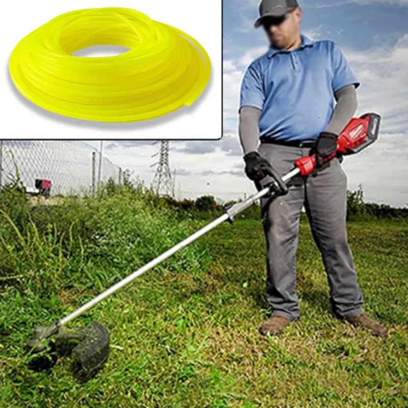 Riegolux 107642 2.4mm x 100m Nylon Round Grass Trimmer Green