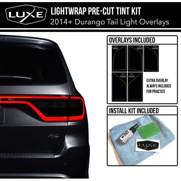 Luxe Auto Concepts Tail Light Tint Kit for 2014-22 Dodge