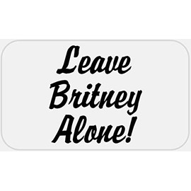 Leave Britney Alone - 50 Stickers Pack 2.25 x 1.25 inches - Spears Meme