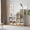 AWTATOS 8 Cube Storage Organizer, Closet Organizer Storage Shelf, Bookcase