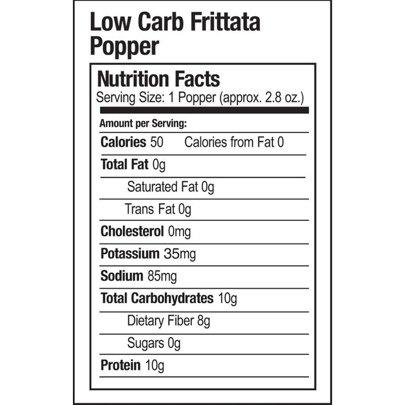 Simply Scrumptous Low Carb Frittata Popper (Muffin)