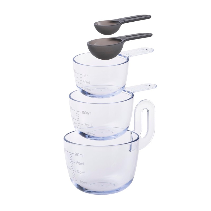Kai KAI KITCHEN DH8130 Stackable Measuring Cups, Set of 5,