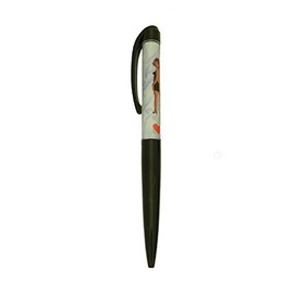 Classic Tip And Strip Pen - Girl Strips When You Turn Her Upside Down (Assorted Colors) (Qty 1)