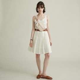 Telena Belt Bag for Women PU Leather Fanny Pack Crossbody Bags for Women Waist Bag with Adjustable Strap, Nude